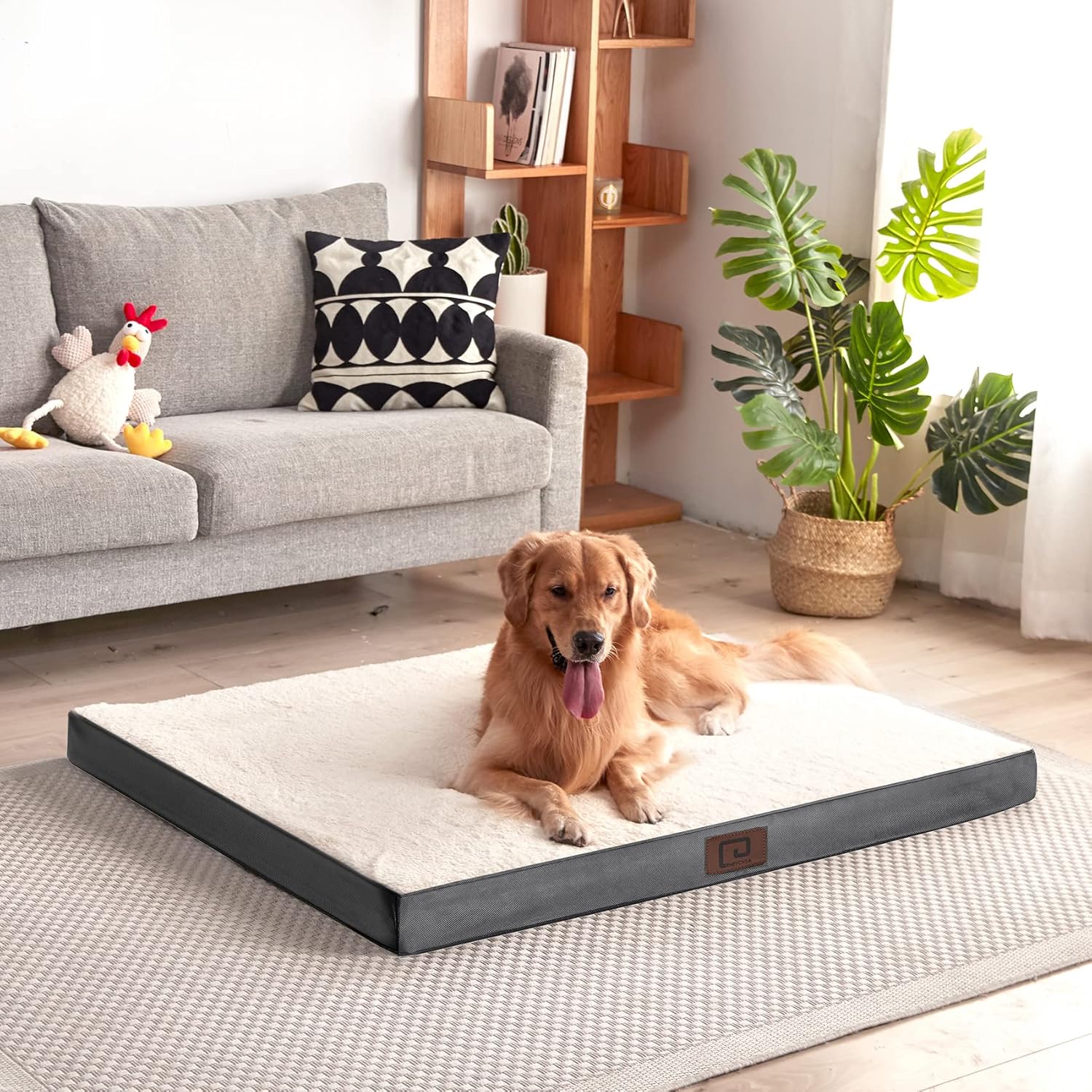 Thumbnail 4 de EHEYCIGA Orthopedic Extra Large Dog Bed Mattress XL (112x81x9cm) with Removable Washable Cover
