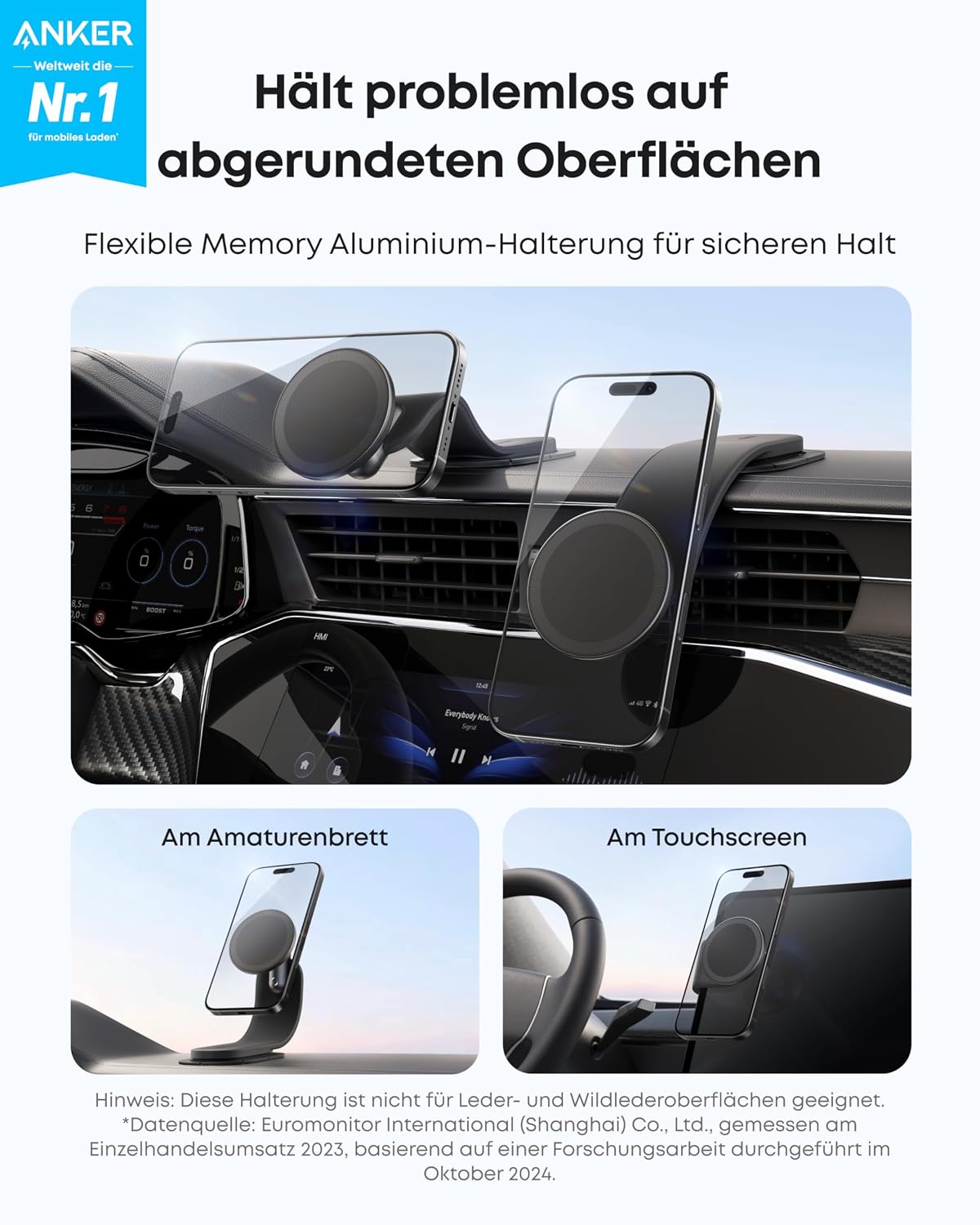 Detalle 2 de Anker Nano Auto Halterung abnehmbar 360°
