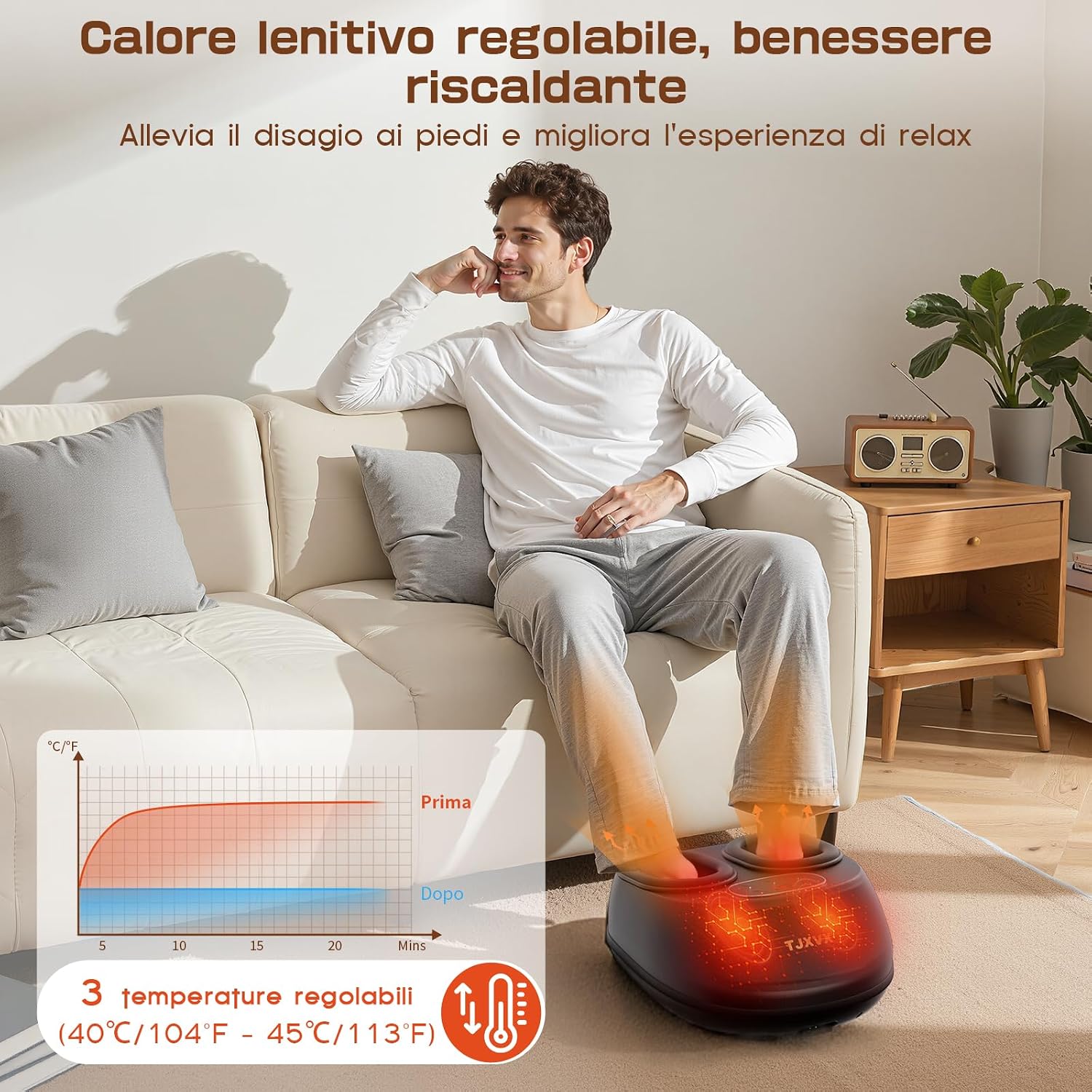 Thumbnail 4 de TJXVX Massaggiatore Plantare Shiatsu 🦶