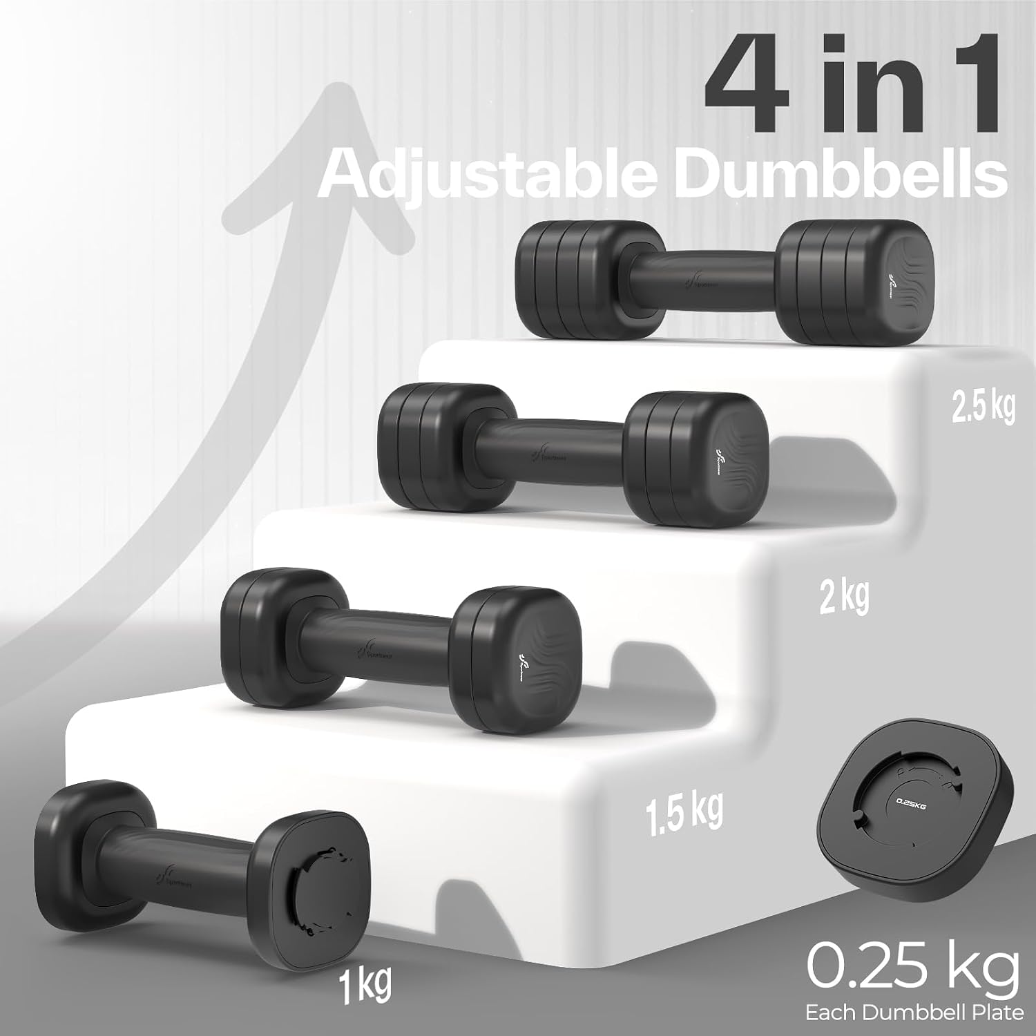 Thumbnail 3 de Sportneer Verstellbare Hanteln 2er Set