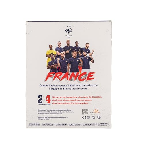 Detalle de Calendrier de l’Avent Cinereplicas FFF : 24 surprises autour des Bleus