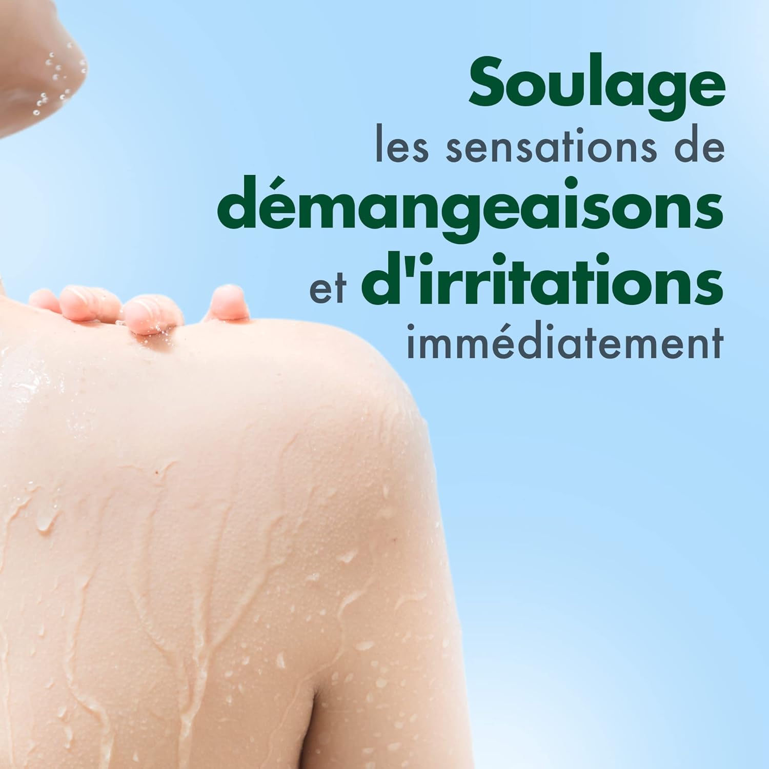 Thumbnail 2 de Cicabiafine Douche Crème Anti-Irritations apaisante – gel douche haute tolérance, sans parfum, lot de 2 (1 L)