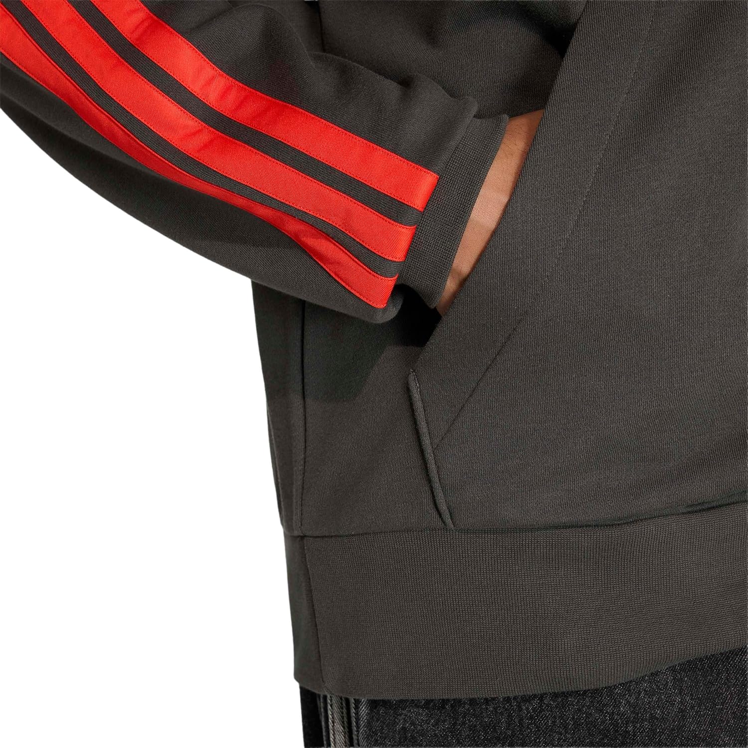 Detalle de adidas Men Felpa con Cappuccio in French Terry Dna Team Audi REVOLUT F1