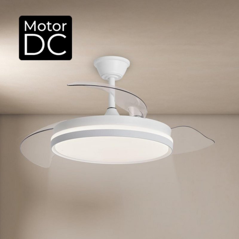 Detalle de yoeuvu Ventilador de techo LED 6 velocidades