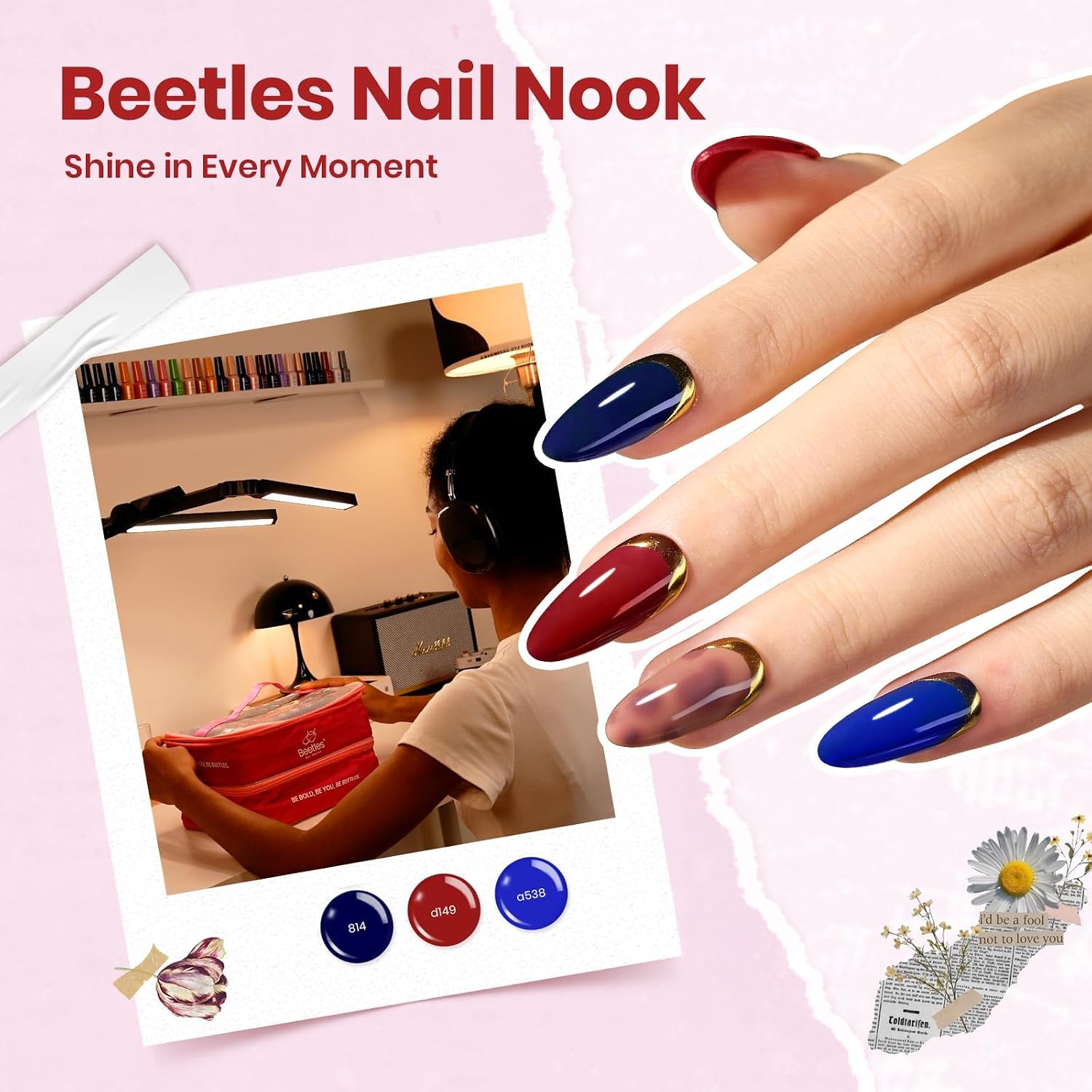 Thumbnail 5 de Beetles Nail Nook 119 PCS Gel Polish Set 💅