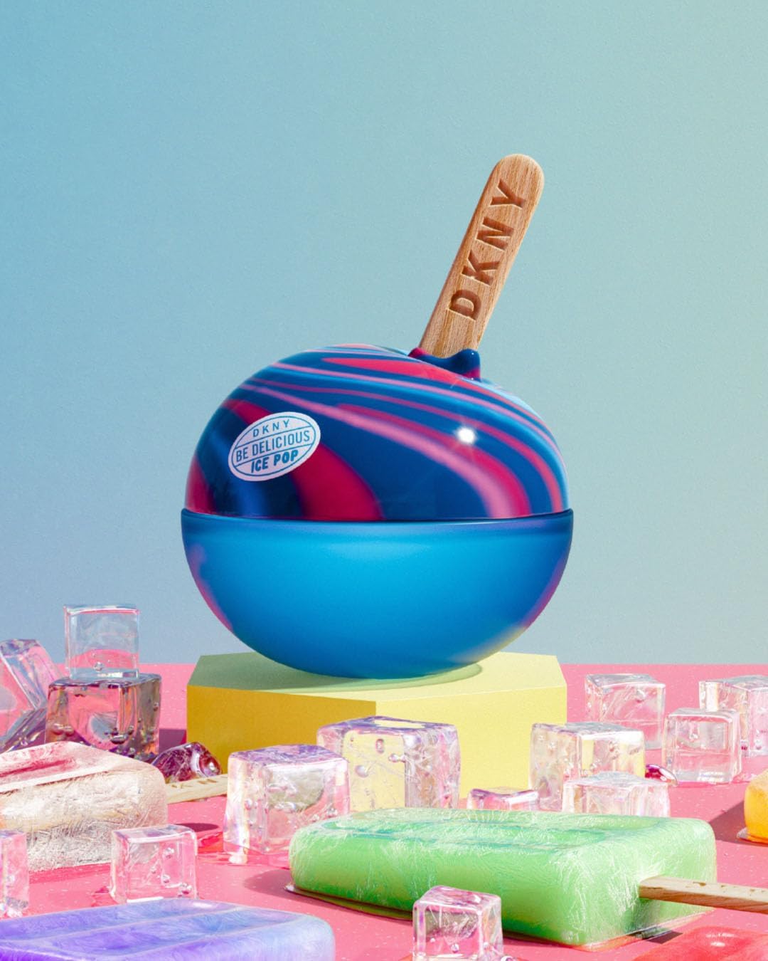 Detalle de DKNY Be Delicious Ice Pop Berry Bliss Eau de Parfum donna 50 ml