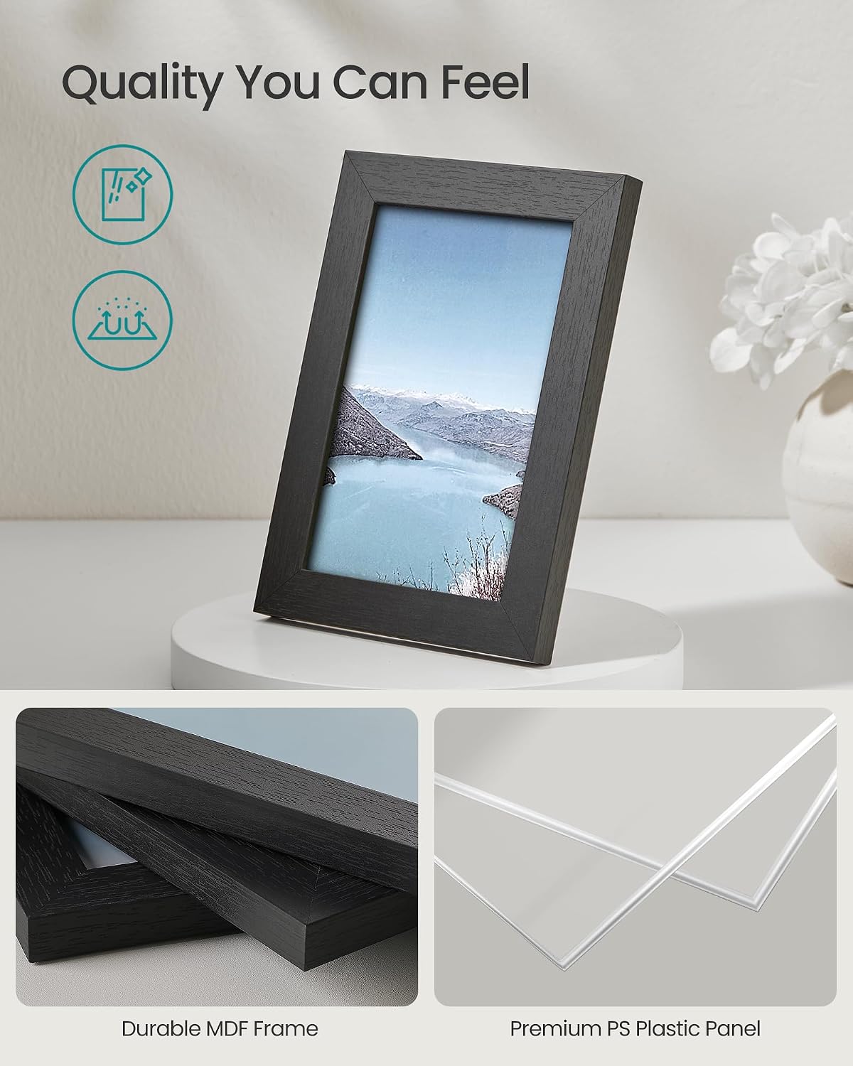 Thumbnail 3 de SONGMICS Set of 10 Picture Frames