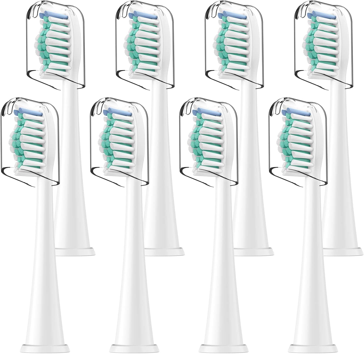 Detalle de ELFIN Electric Toothbrush Heads, 8-Pack