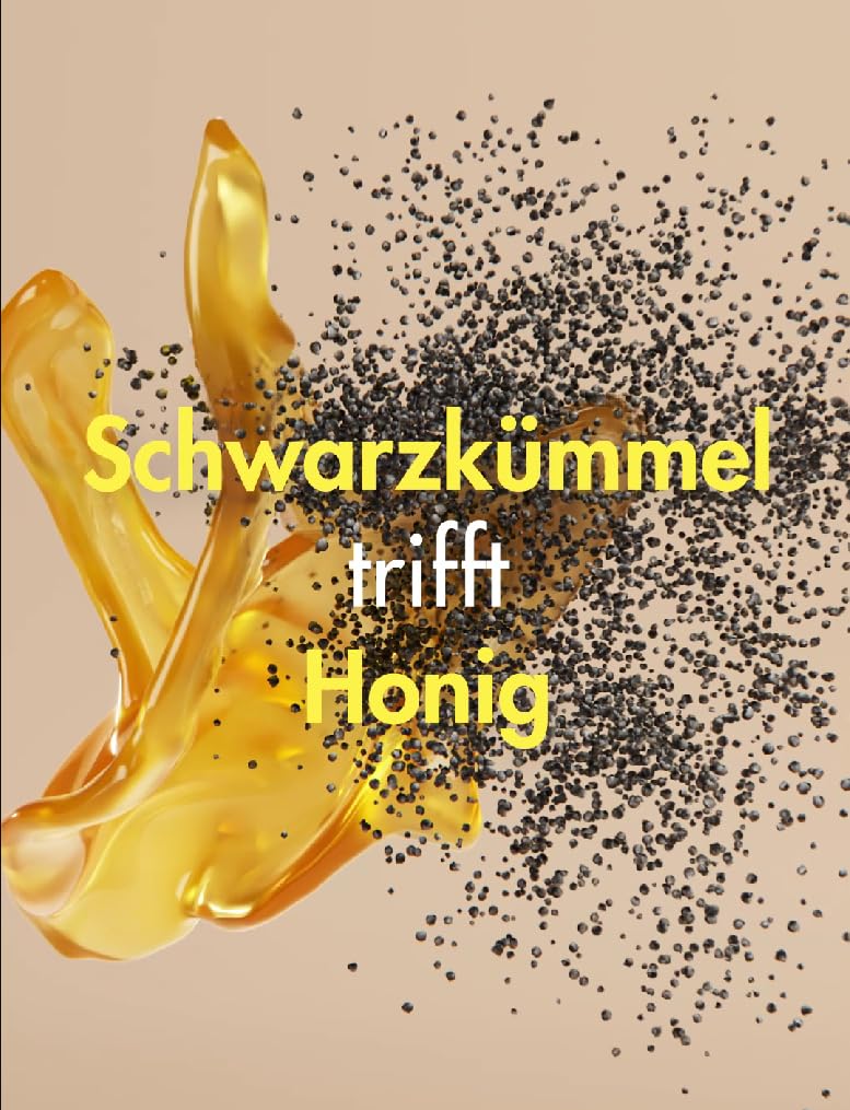 Detalle 2 de BIOLAVIVA BIO Honig mit Schwarzkümmel 250 g 🍯