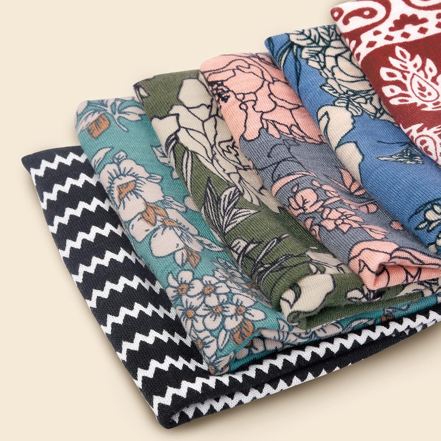 Detalle 2 de Huachi Boho Wide Headbands 6 Pack