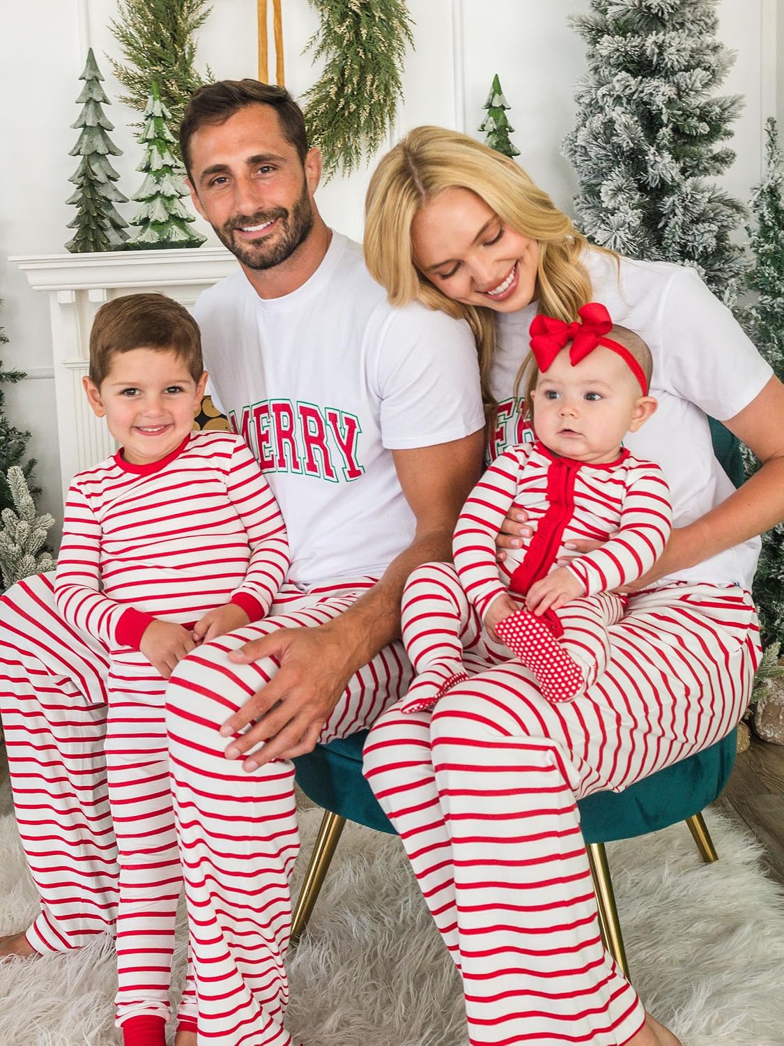 Detalle de RuffleButts Toddler Footie Pajamas Modal Blend