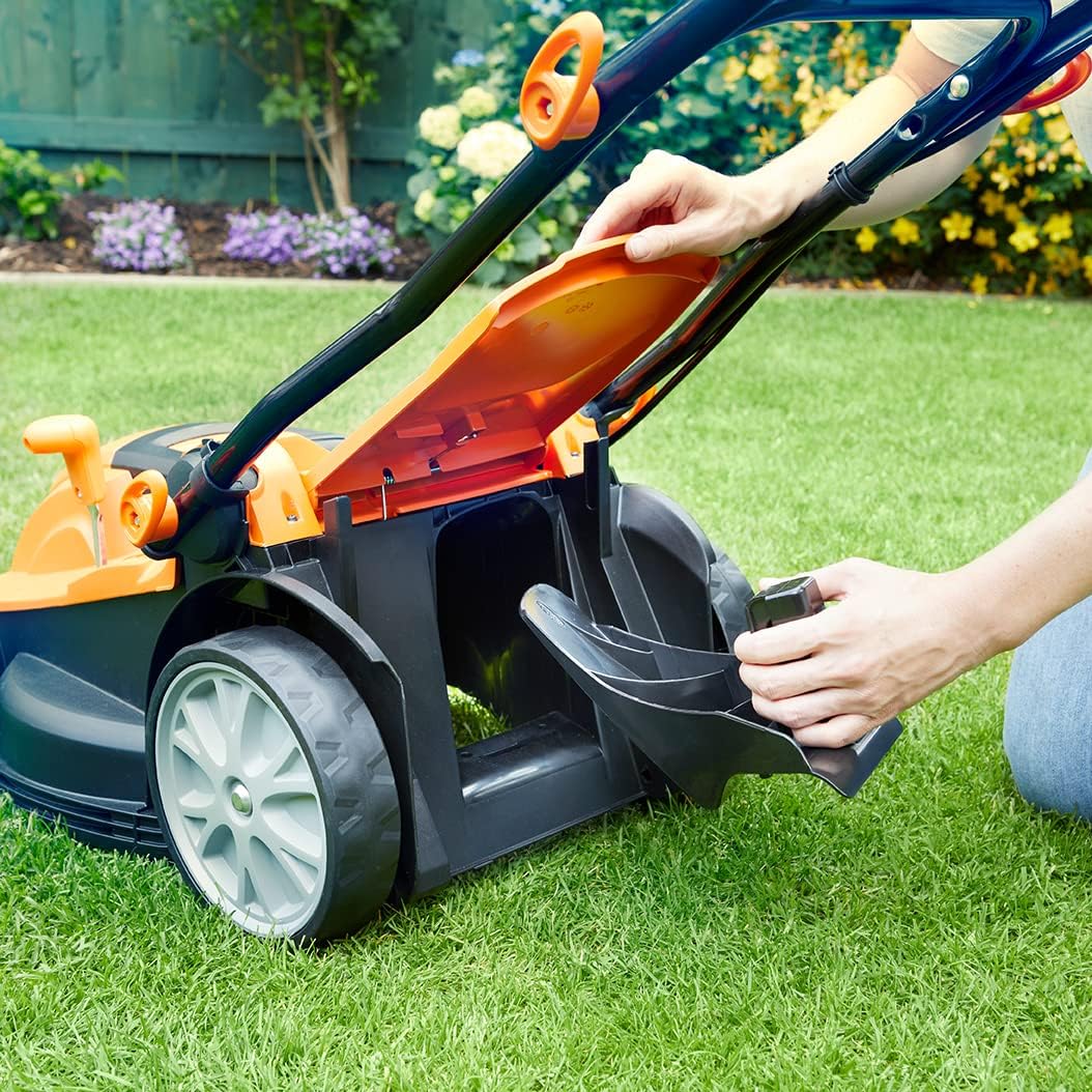 Detalle 2 de LawnMaster M2EB1637M 1600W tondeuse 37cm 📏