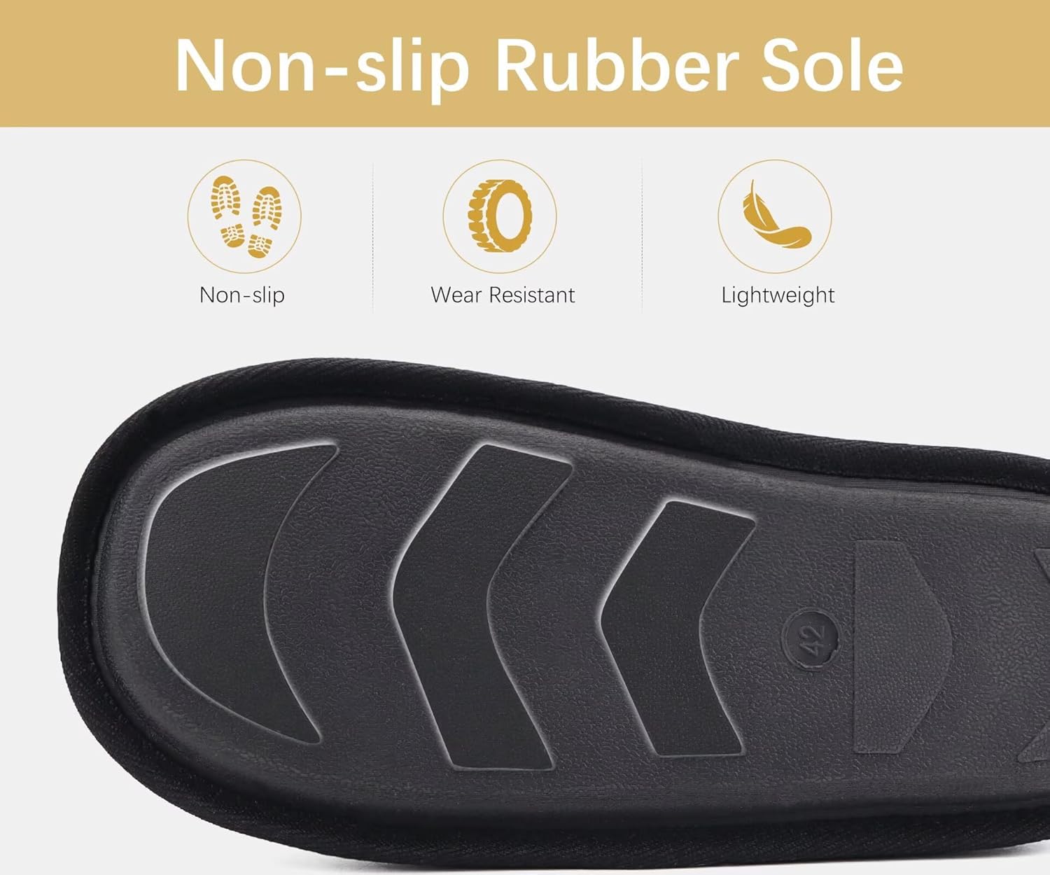 Thumbnail 4 de ONCAI Memory Foam Men's Slippers US 7-15