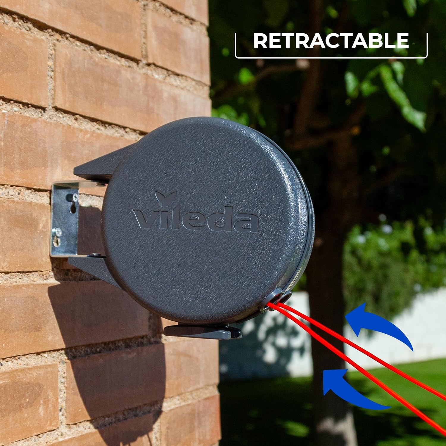 Thumbnail 5 de Vileda Dual Cordomatic Retractable Washing Line, 30m