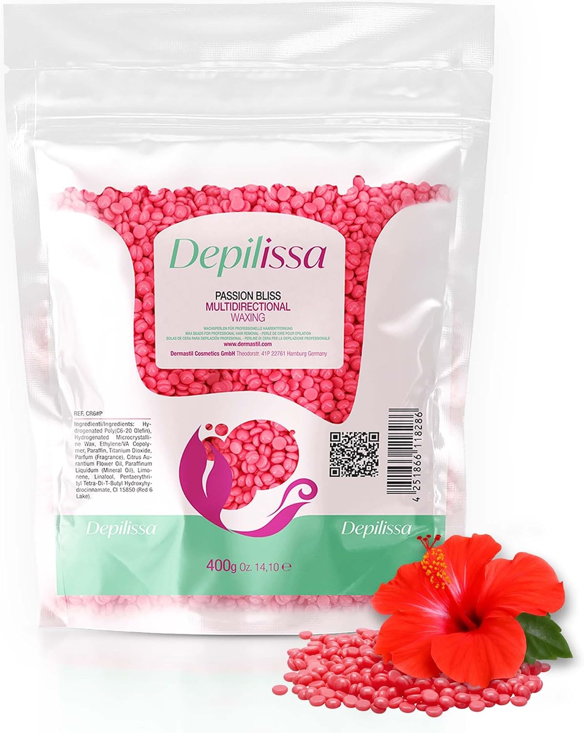 Detalle de Perle di Cera Brasiliana Depilissa 400g