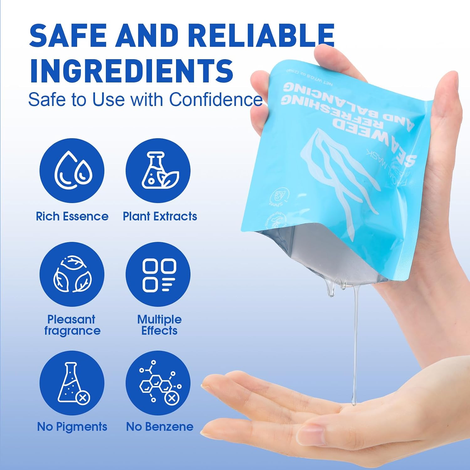 Thumbnail 4 de KONEUK 72-Pack Collagen Sheet Face Masks, 12 Varieties for Hydrating Skincare