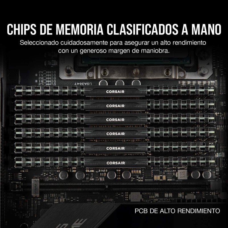 Detalle de Corsair Vengeance LPX DDR4 3000MHz 8GB CL16