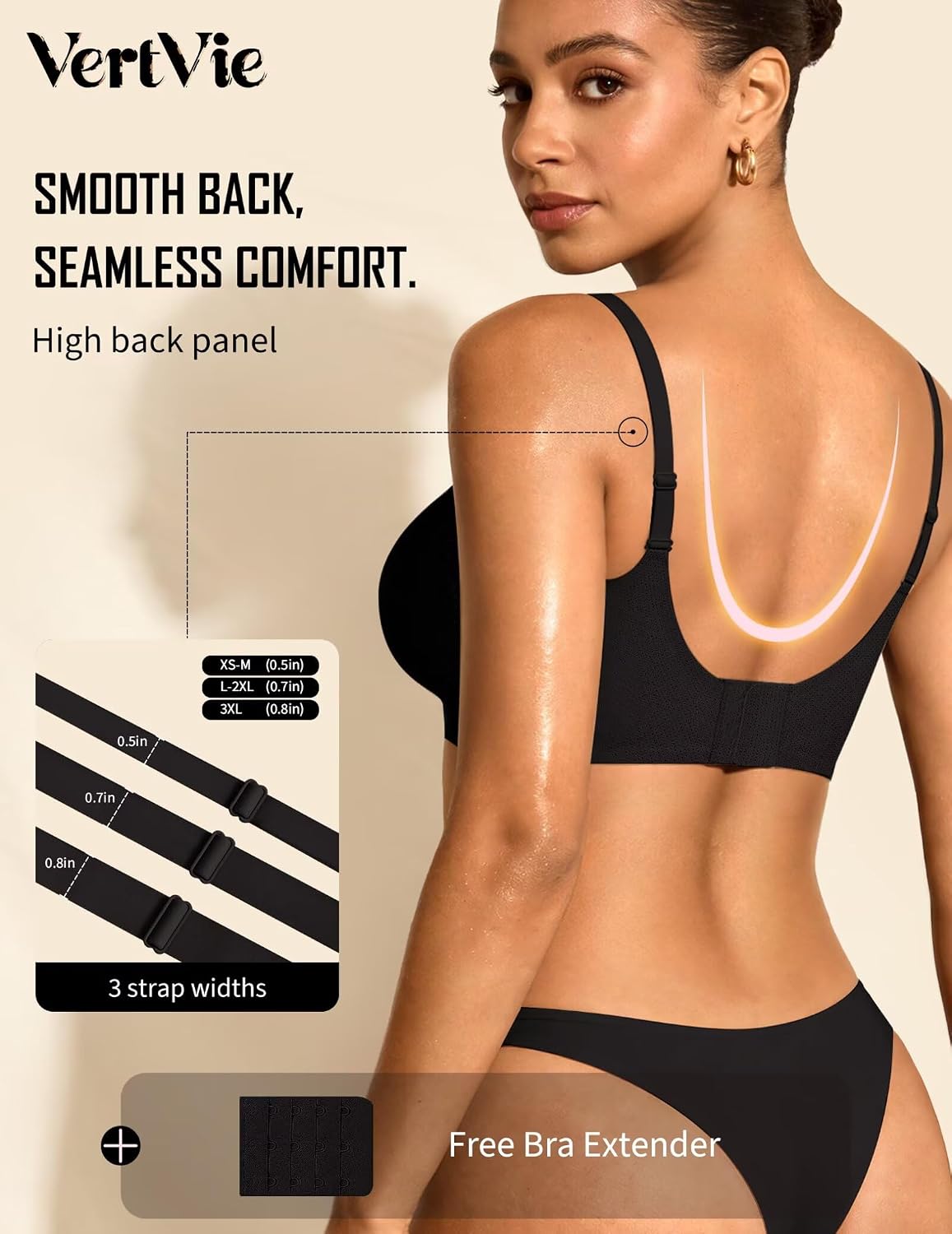 Thumbnail 3 de Vertvie Seamless Wireless Bralette