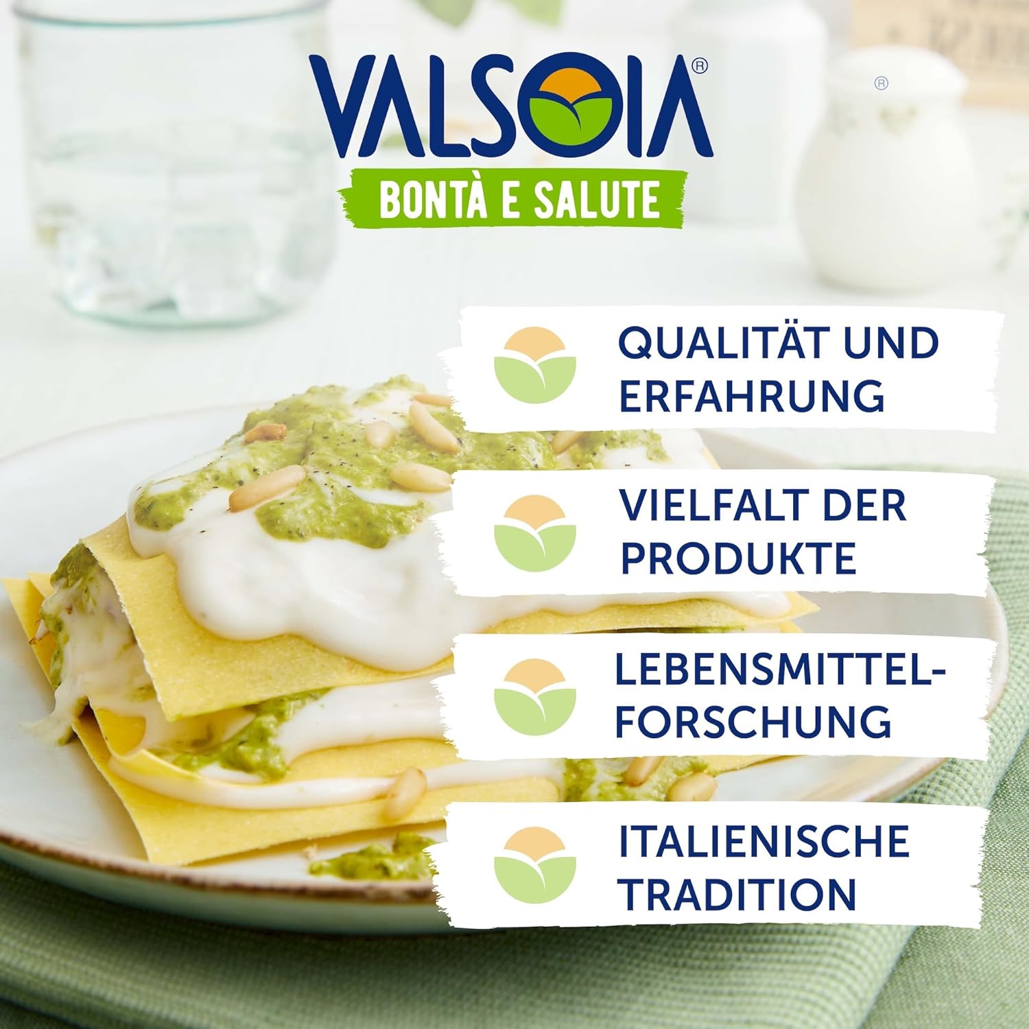 Thumbnail 5 de Valsoia Pflanzliche Mayonnaise auf Sojabasis (eifrei), ideal für Veganer & Vegetarier, 4 x 150 ml