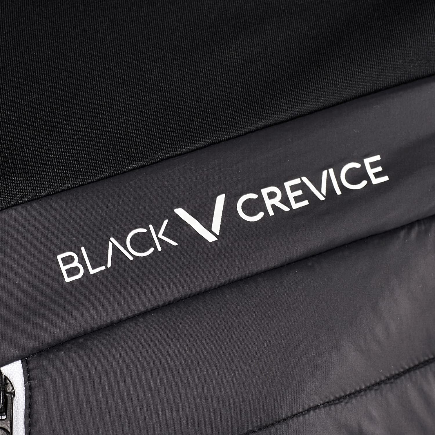 Detalle de Black Crevice Giacca da Sci da Uomo Alpinismo: comfort, protezione e versatilità per l'inverno