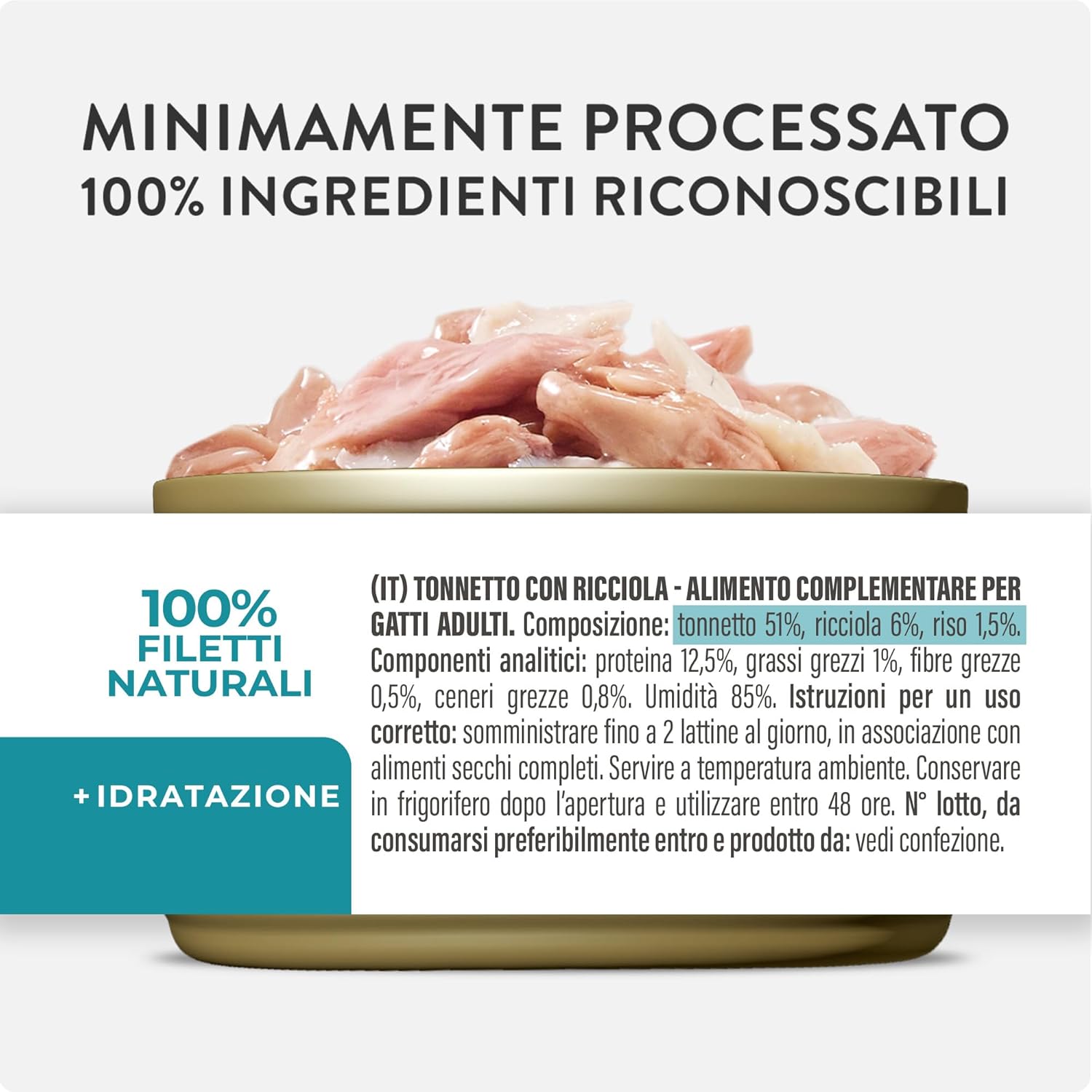 Detalle 2 de Schesir Jelly Ton 12 x 70 g ⚙