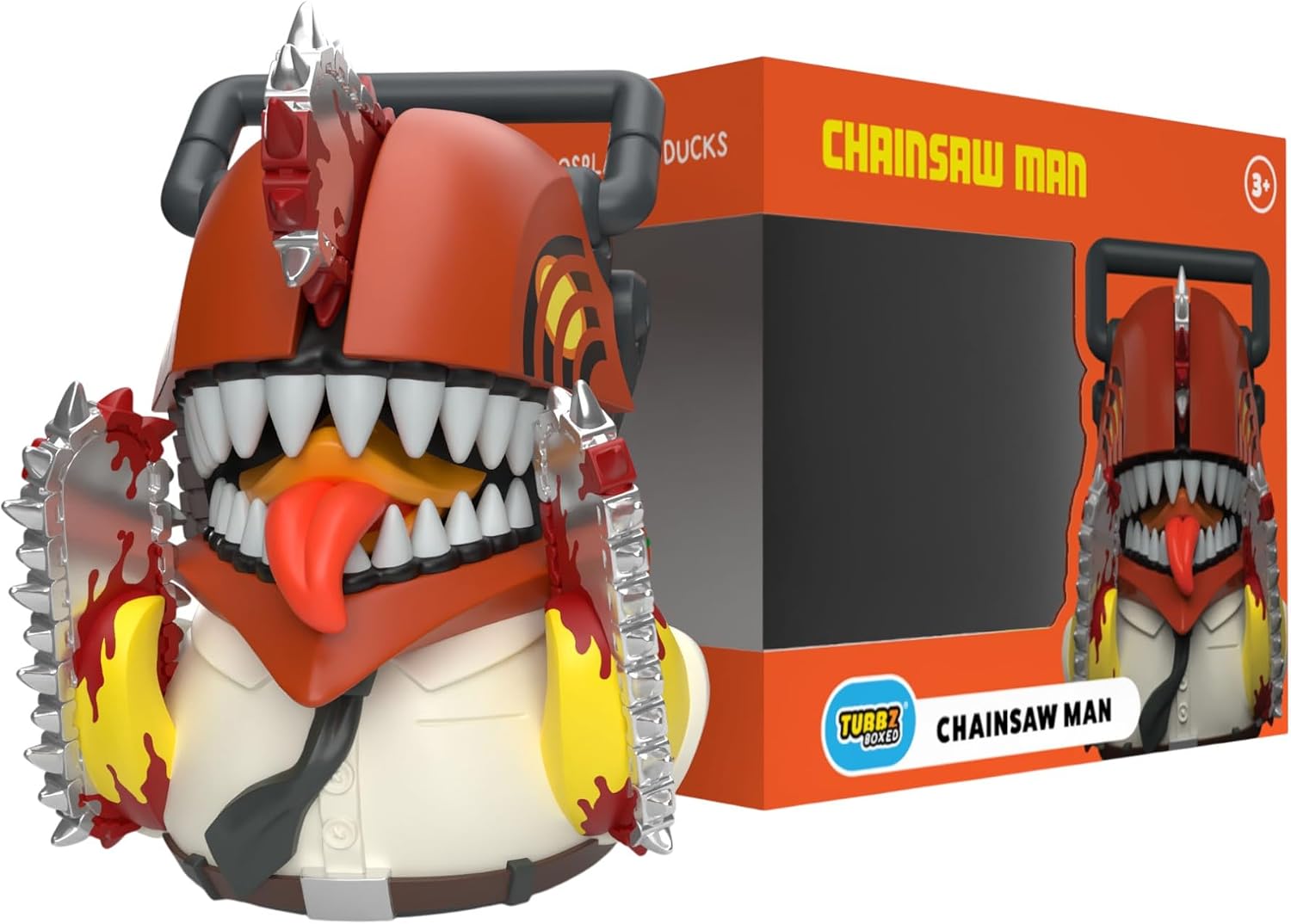 Detalle de TUBBZ NS5447 – winylowa figurka-kaczka Denjiego z Chainsaw Man