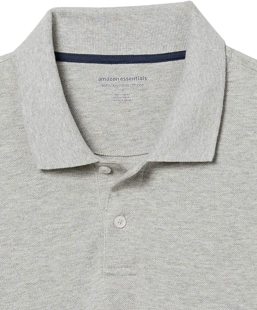 Thumbnail 4 de Polo Amazon Essentials a maniche lunghe in piqué 100% cotone vestibilità regolare da uomo