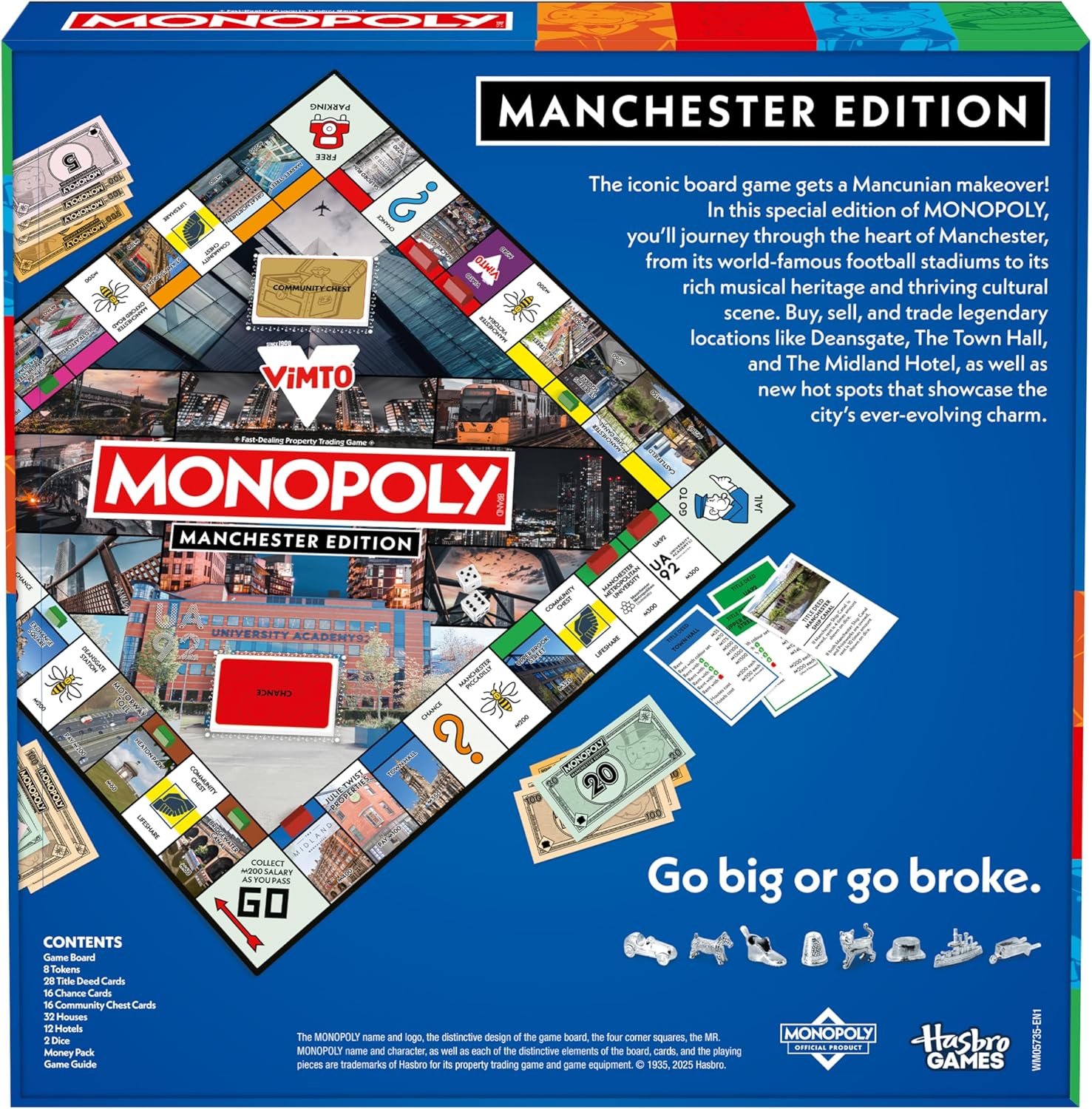 Thumbnail 2 de Winning Moves Manchester Monopoly Board Game