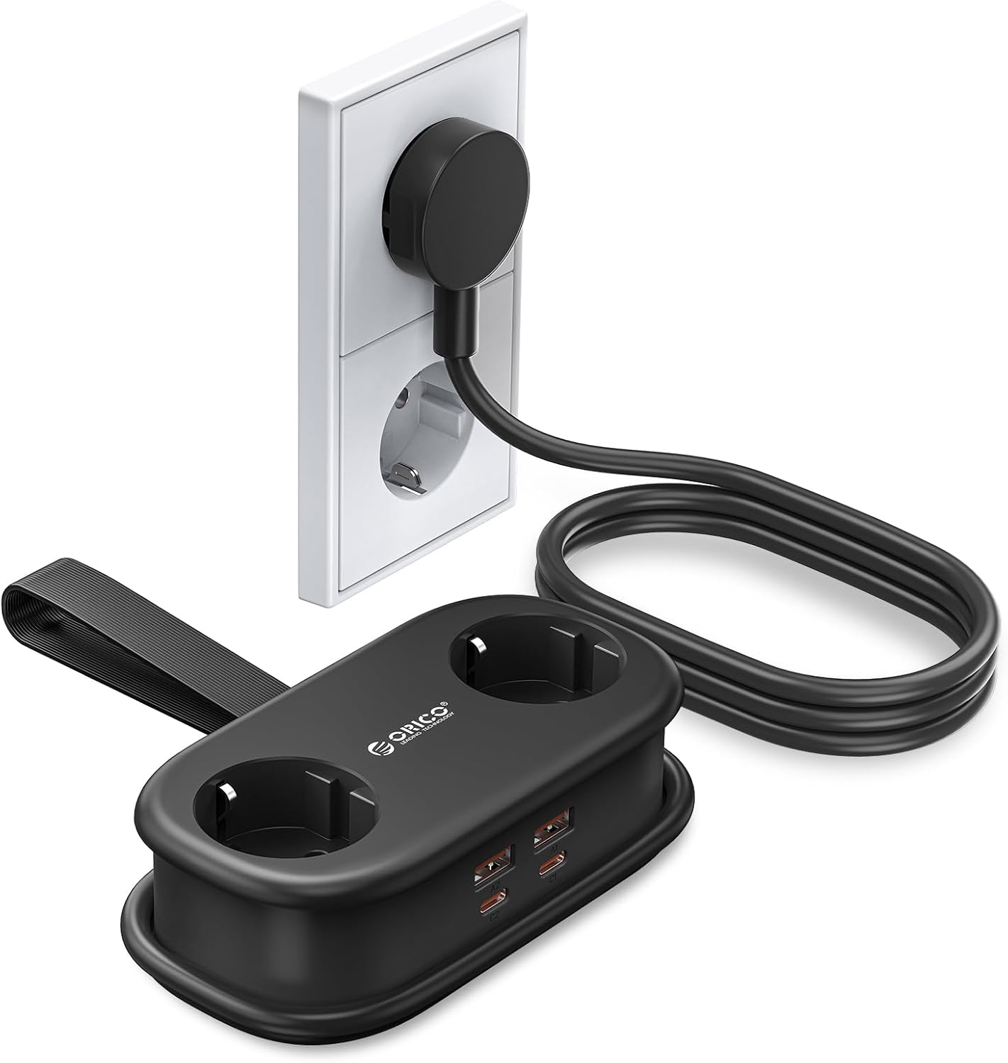 Detalle de ORICO AP3 65W GaN Reise-Mehrfachsteckdose