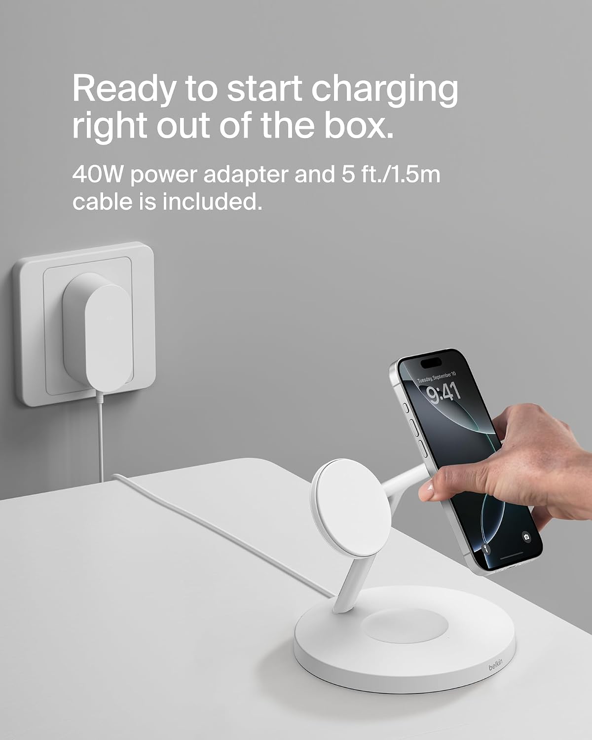 Thumbnail 6 de Belkin BoostCharge 15W 3-in-1 Charger