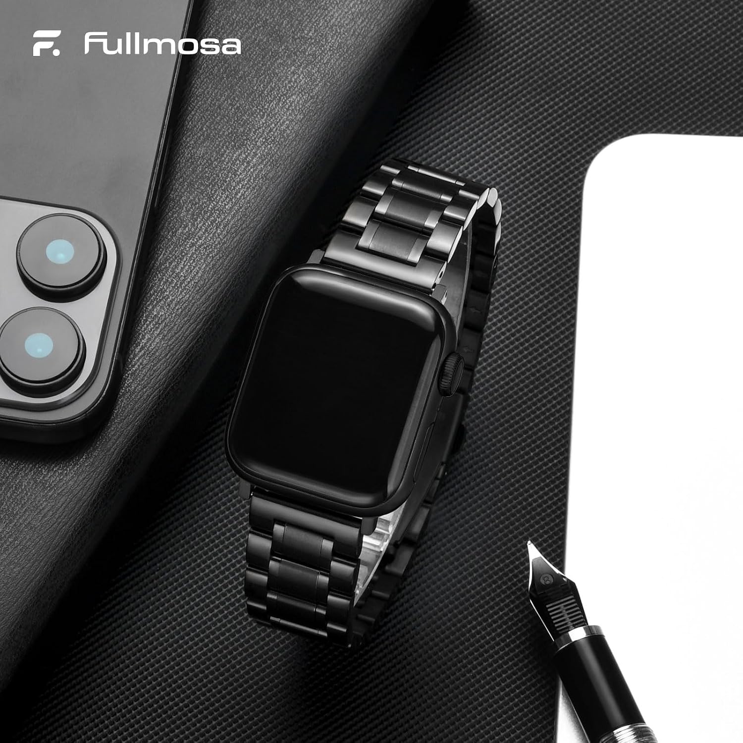 Thumbnail 5 de Fullmosa Apple Watch Stainless Steel Strap 46mm