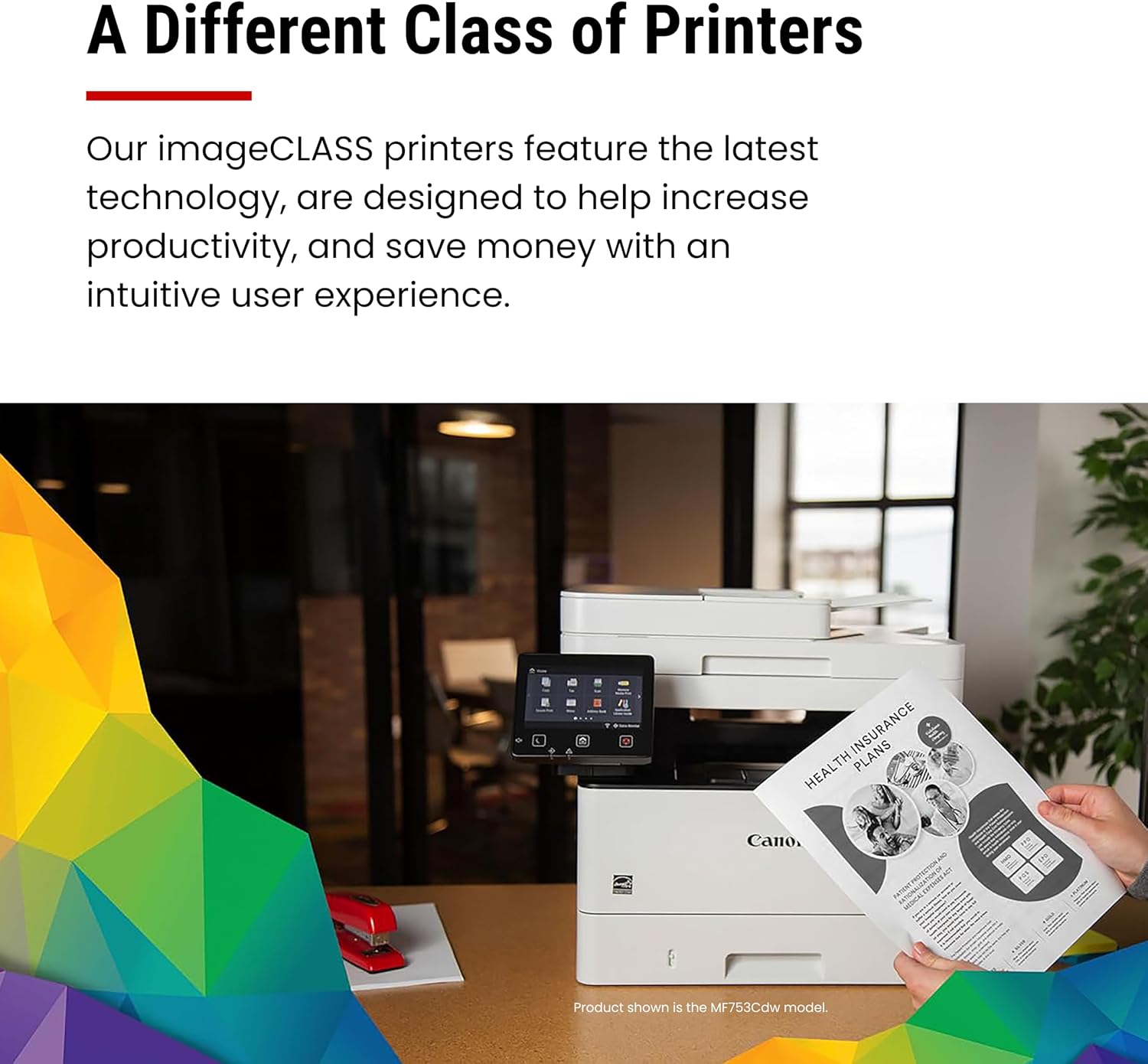 Thumbnail 6 de Canon monochrome laser printer MF465dw II