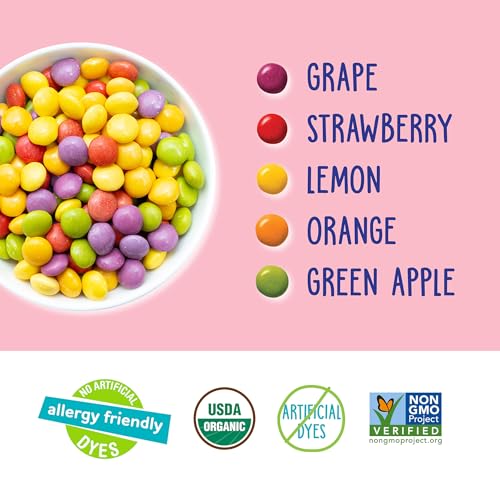 Thumbnail 4 de YumEarth Organic Giggles Chewy Candy – 0.5oz Snack Pack, Box of 15