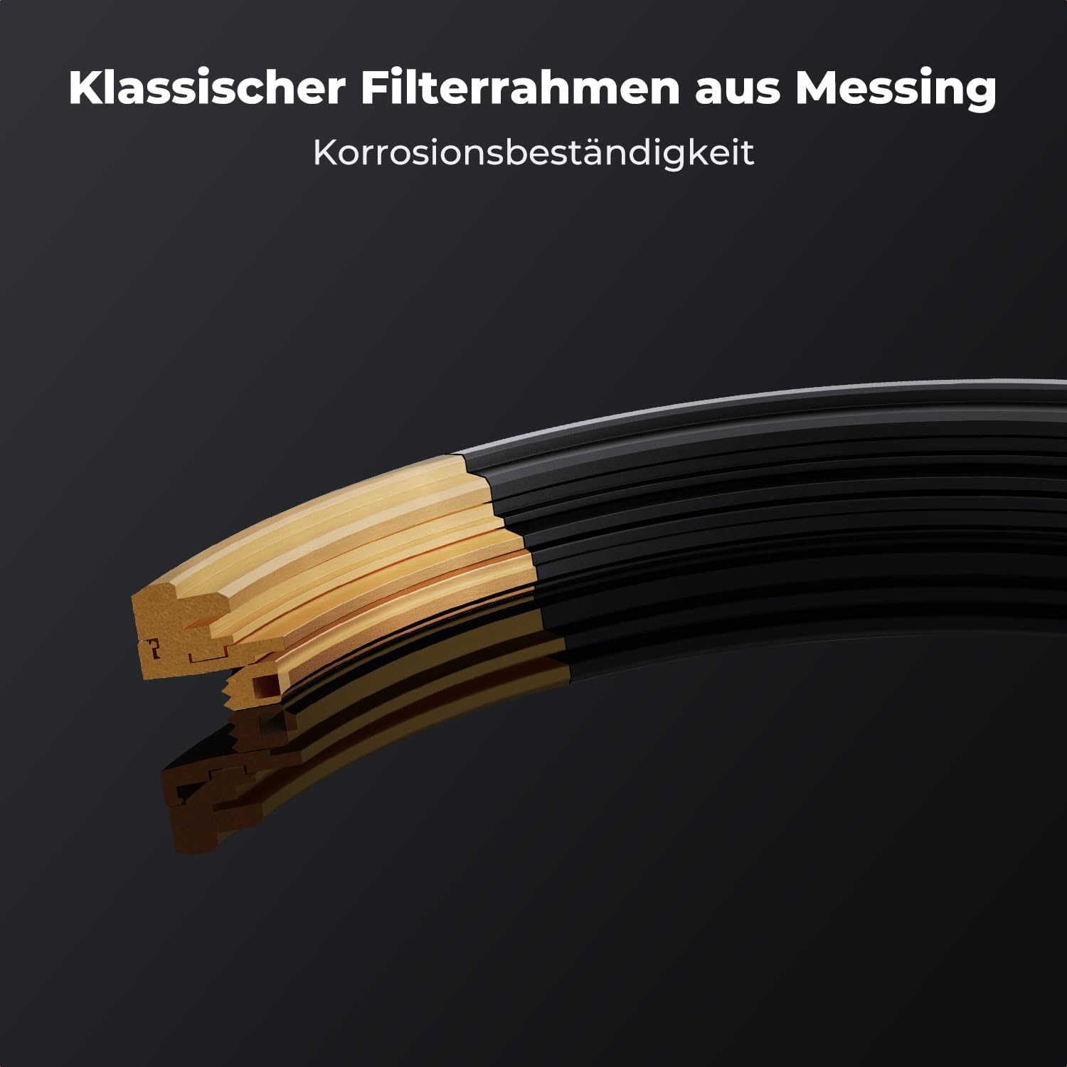 Thumbnail 4 de K&F CONCEPT ND-Filter 82 mm variabler Graufilter ND2–32 (1–5 Blenden, Nano-Xcel Pro Serie)
