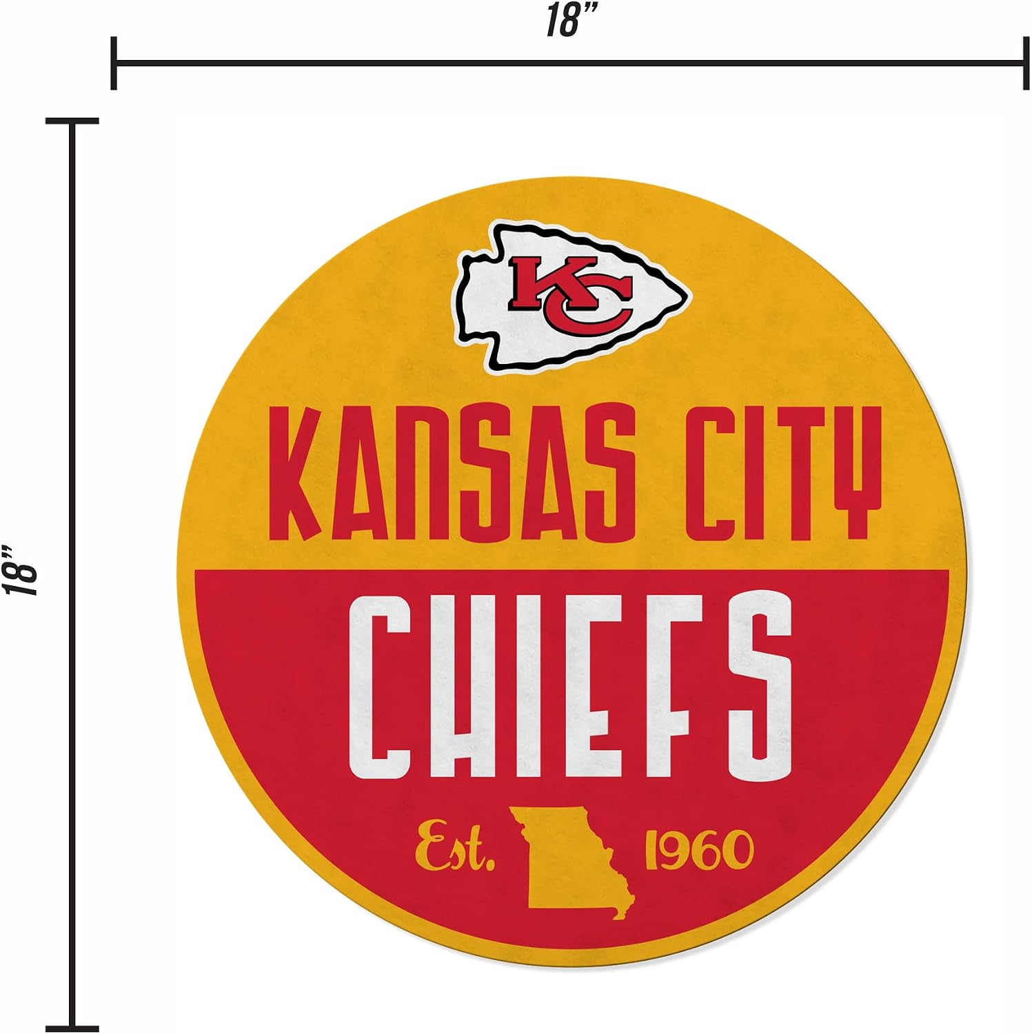 Thumbnail 4 de Rico Industries NFL Football Classic Shape Cut Felt Pennant