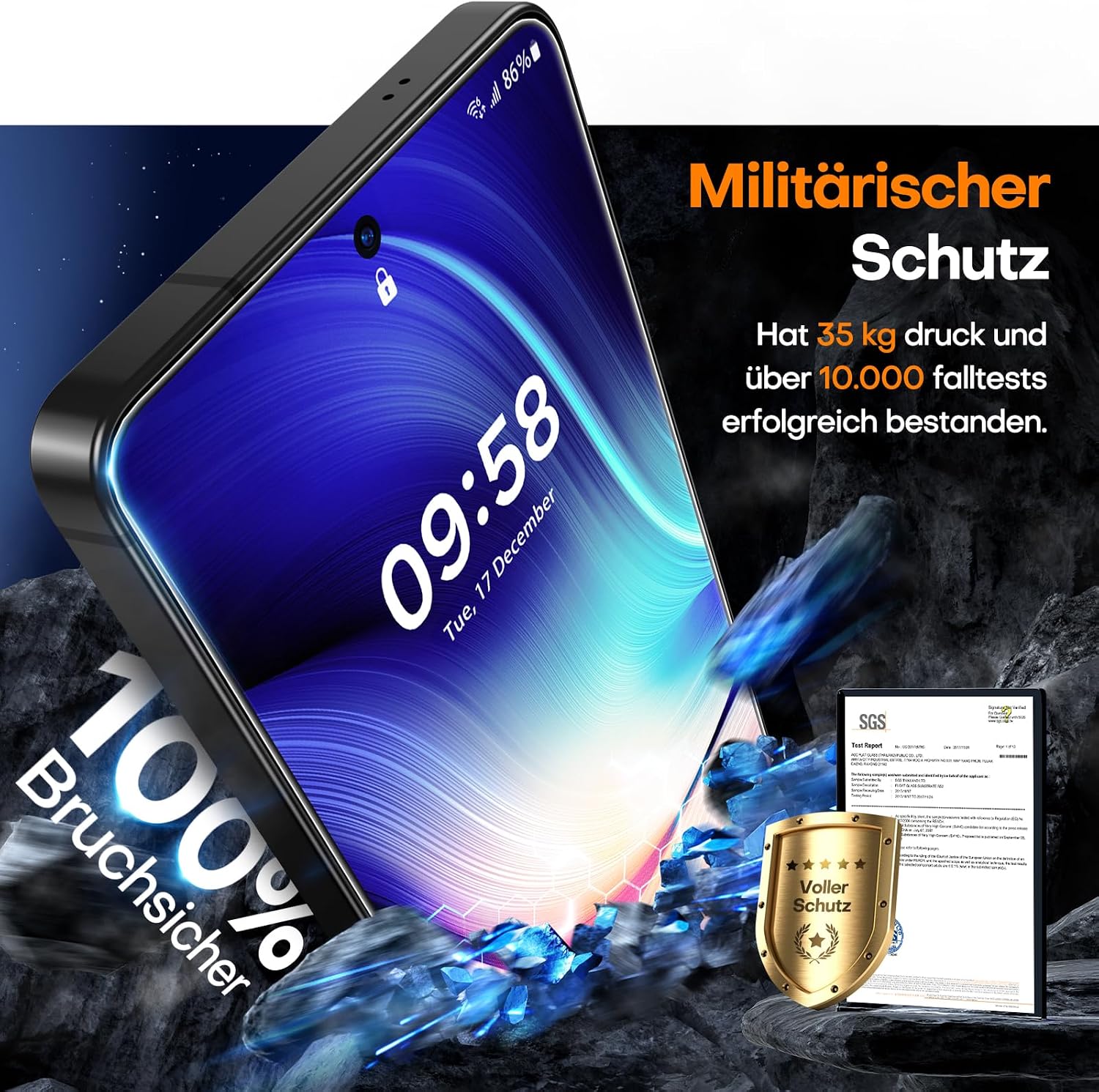 Thumbnail 4 de LϟK Displayschutz S26 2er Set Kamera-Schutz