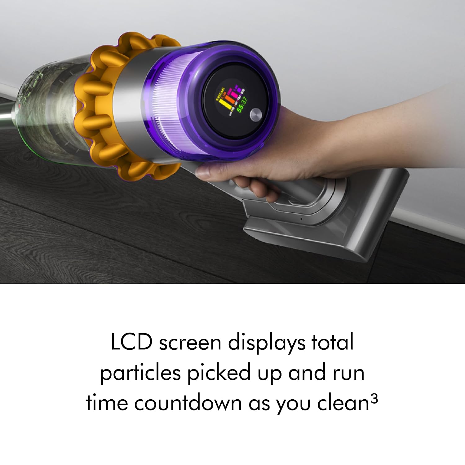 Detalle de Dyson cordless vacuum V15