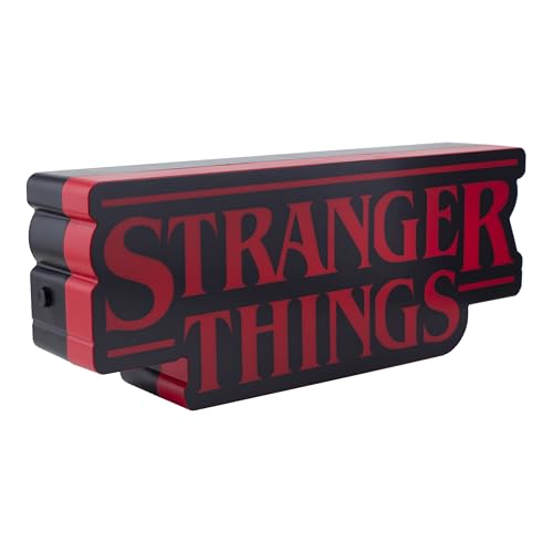 Thumbnail 7 de Paladone Luz con forma del logo de Stranger Things — 30 cm, lámpara de pared o escritorio con USB o pilas