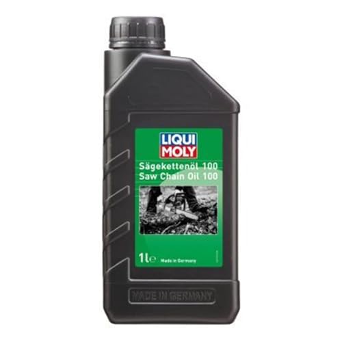 Detalle de LIQUI MOLY Sägekettenöl 100 | 1 L – Hochleistungs-Öl für Motorsägenketten