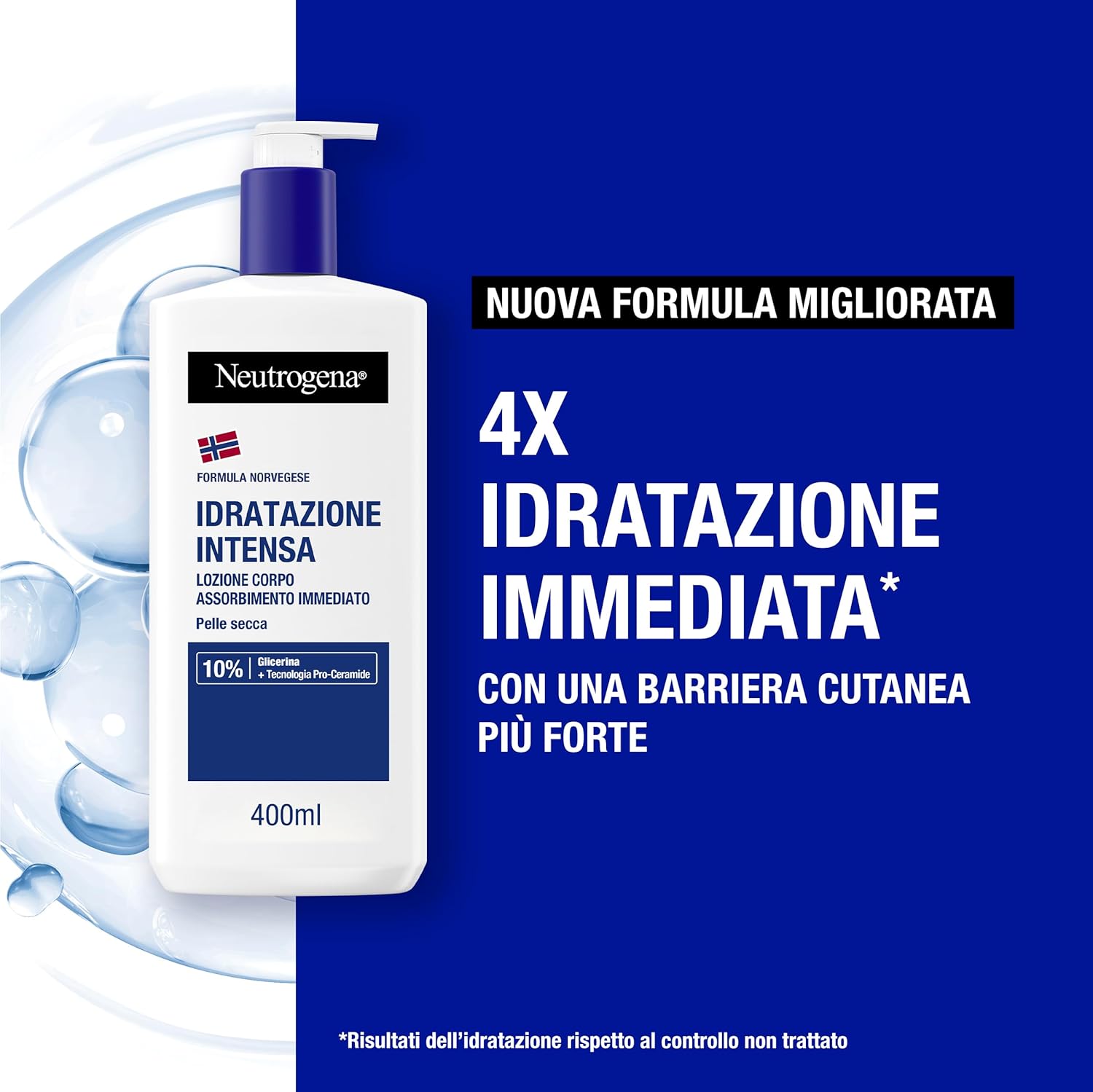 Detalle de Neutrogena Formula Norvegese Skincare Kit: crema corpo idratante 400 ml e balsamo labbra 4,8 g (Esclusiva Amazon IT)