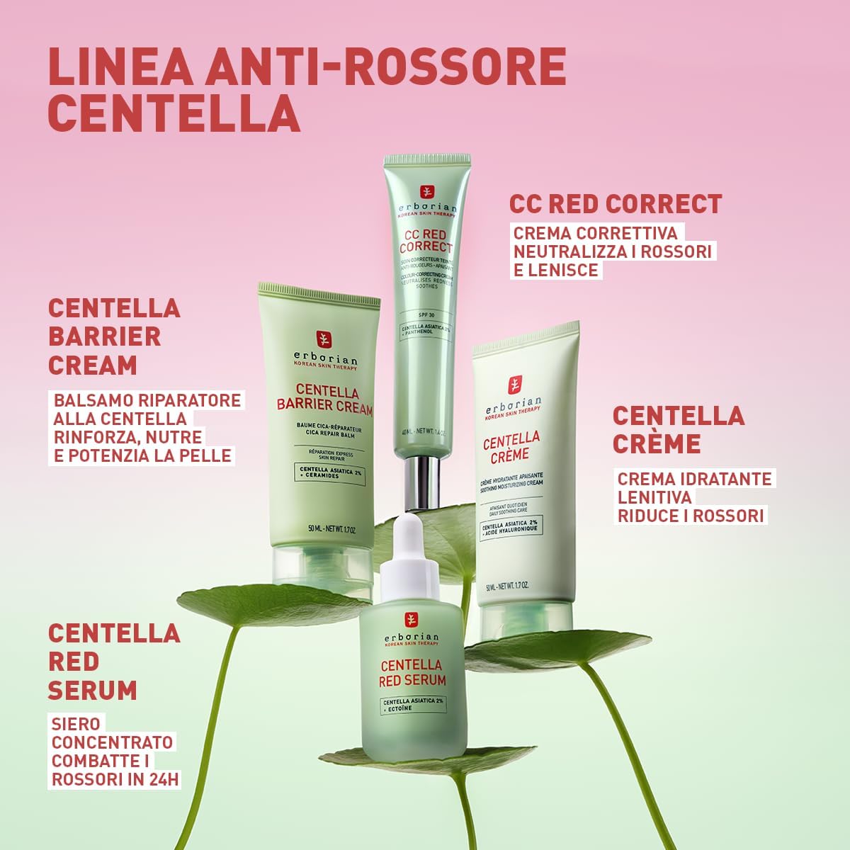 Thumbnail 6 de Erborian Centella Barrier Cream 50 ml – Balsamo Cica-Riparatore per viso e corpo