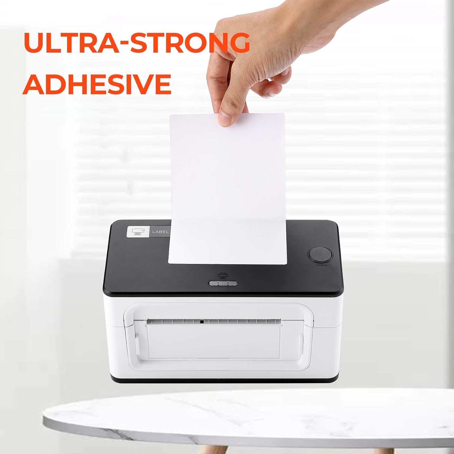 Detalle 2 de MUNBYN Versandaufkleber 4×6 DHL Etiketten (500 Stück) – Thermopapier für 4XL & weitere Direkt-Thermo-Drucker
