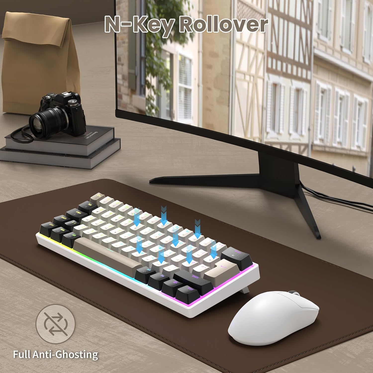 Detalle 2 de MAGIC-REFINER MK21 60% wired mechanical keyboard