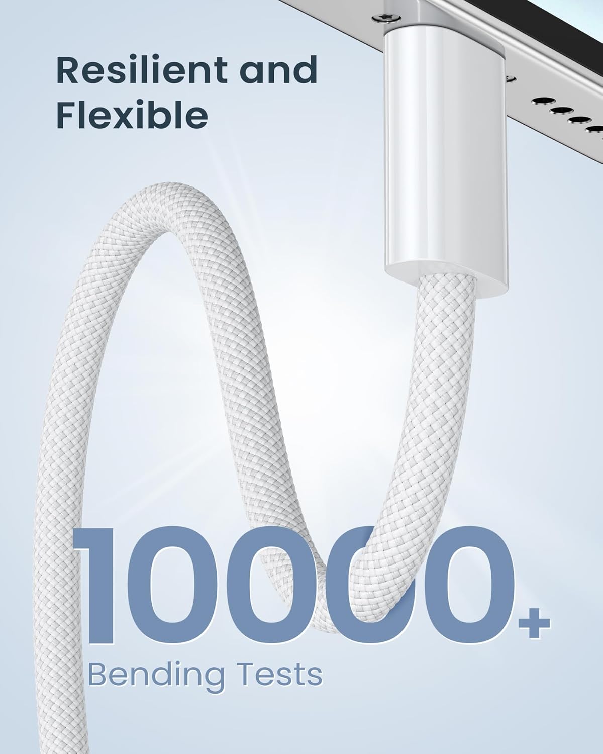 Detalle de Lightning iPhone charger cable 2x 2m