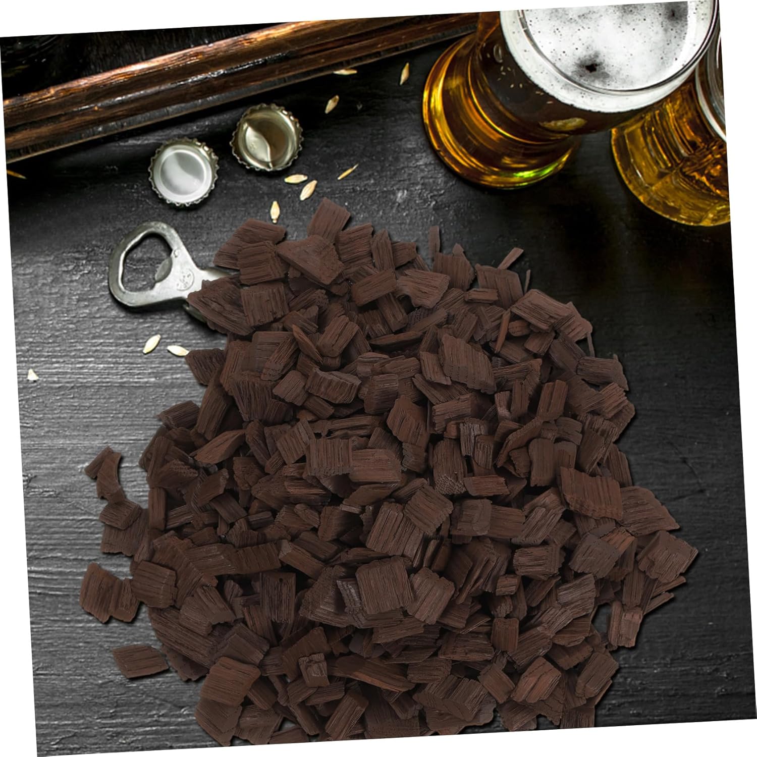 Thumbnail 6 de MAGICLULU französische Rotwein-Eichenchips, schwer geröstet – Holzstücke für Weinherstellung & Whisky-Reifung