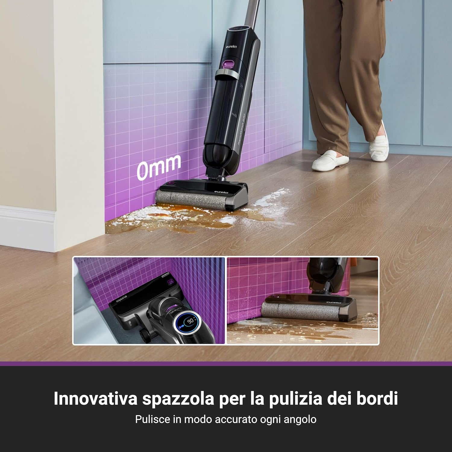 Detalle de EUREKA RapidWash NEW630 21.600 Pa