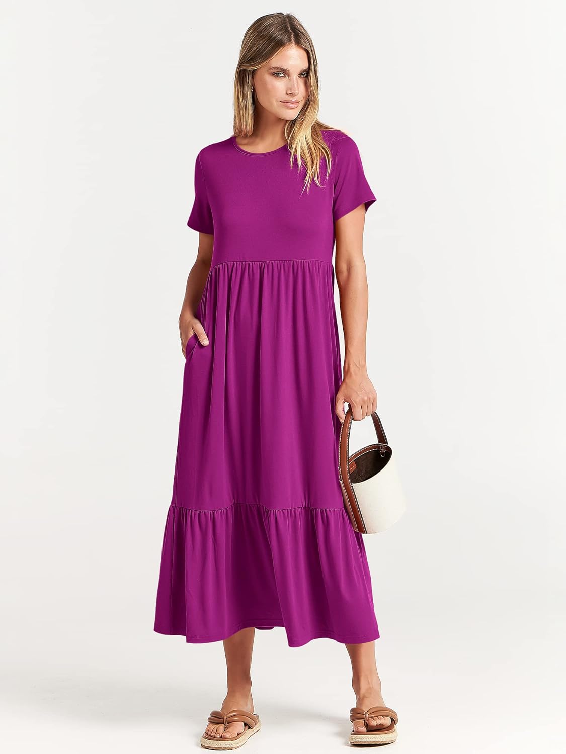 Thumbnail 5 de ANRABESS 2026 Maxi Dress 1 pocket đ