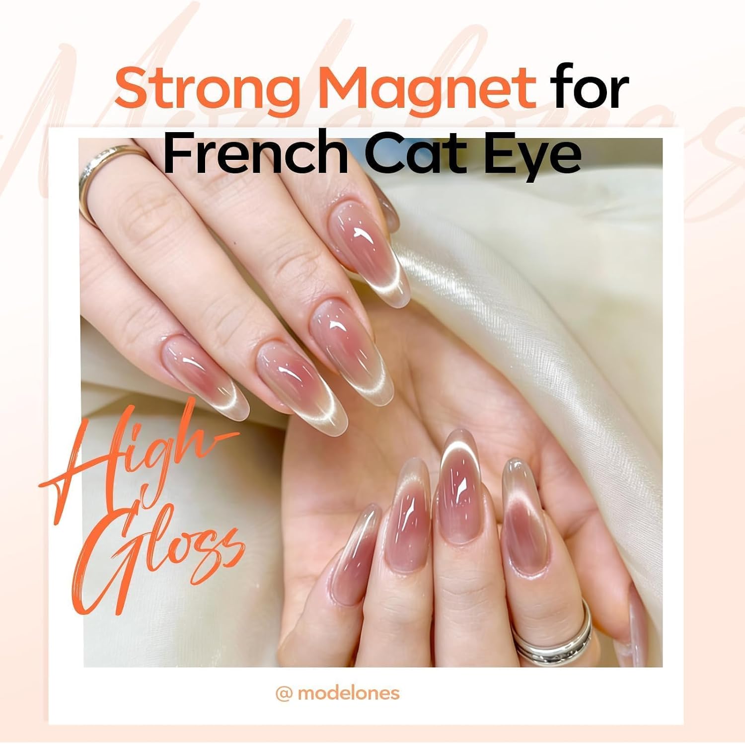 Detalle 2 de Modelones French Cat Eye Magnet Set