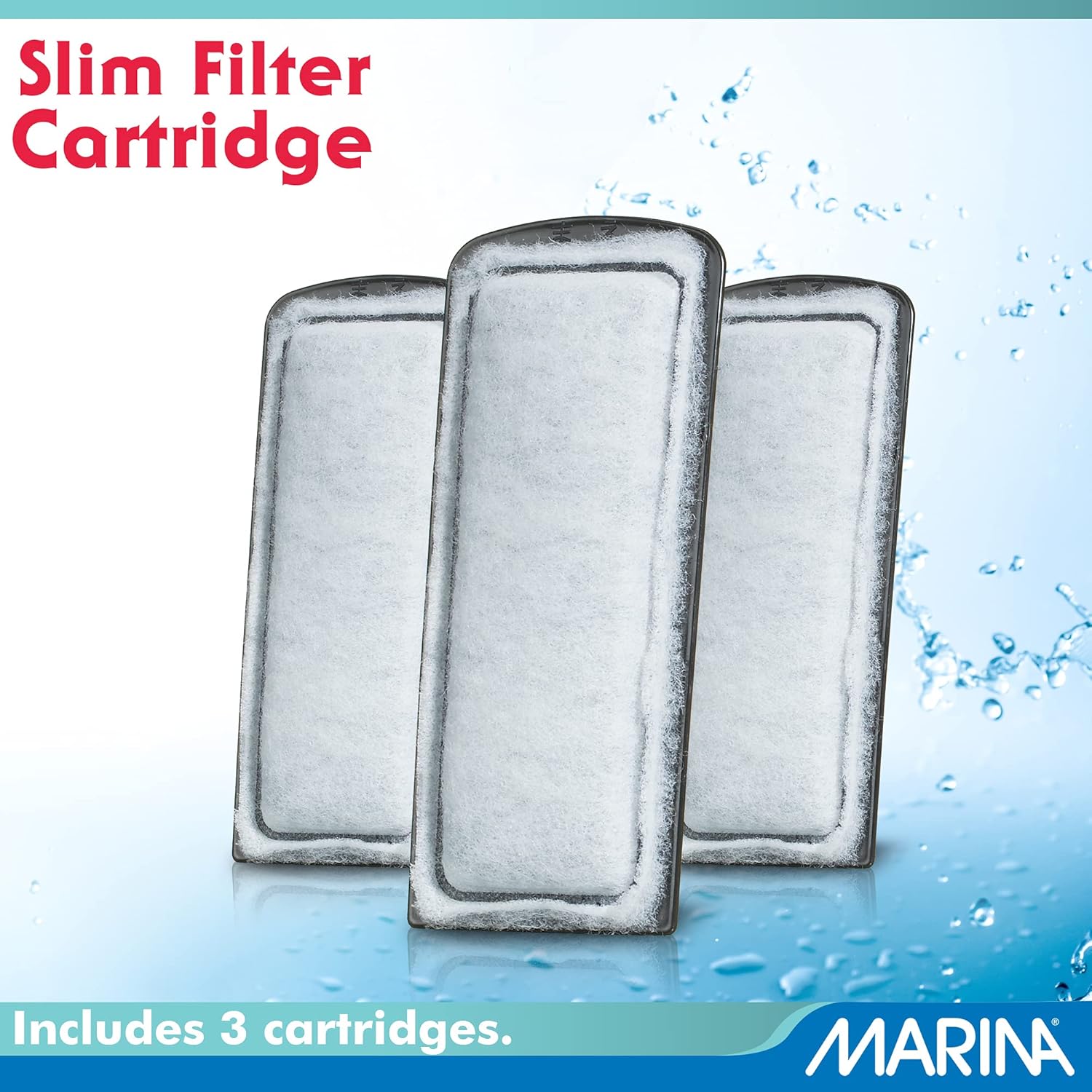 Thumbnail 1 de Marina Filtre pour Aquariophilie – Cartouche Bio Card (3 unités)