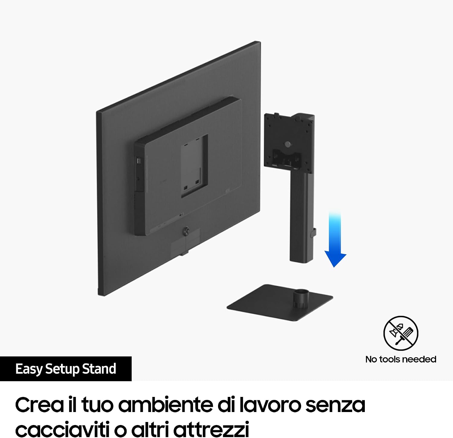 Detalle 2 de Samsung ViewFinity S7 (S27D702) monitor 27” 4K UHD IPS con HDR10, HDMI e DisplayPort